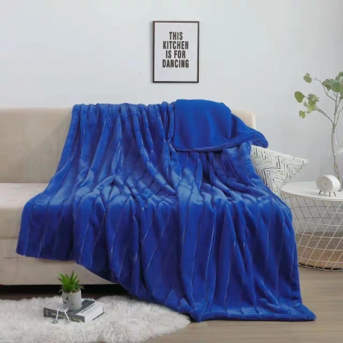 Ribbed Faux Fur Bedspreads King